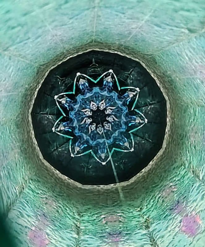 万華鏡★佐々木茉友★氷雨★オイル★作家 カレイドスコープ