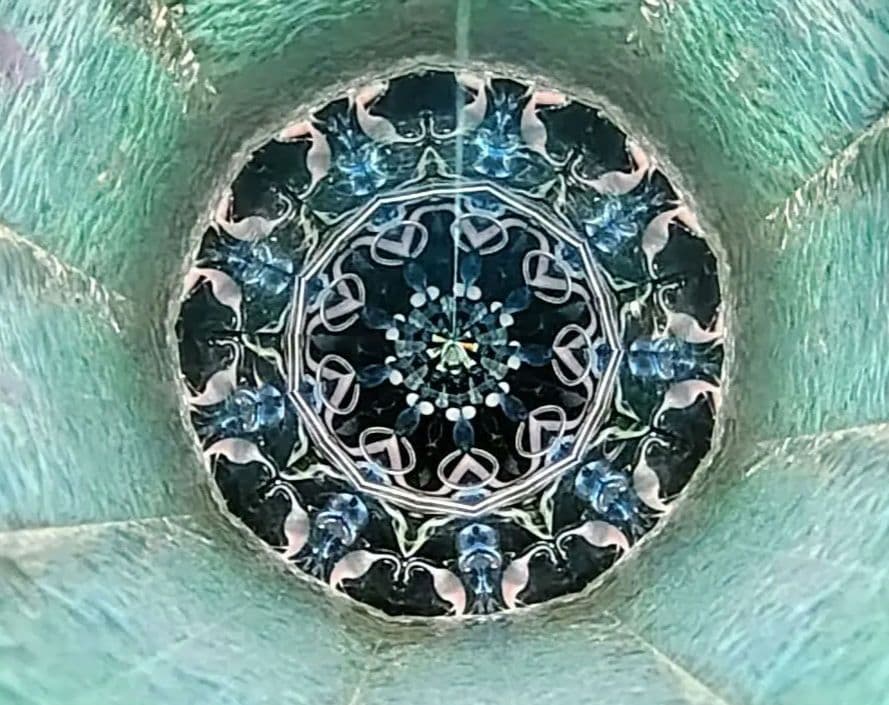 万華鏡★佐々木茉友★氷雨★オイル★作家 カレイドスコープ