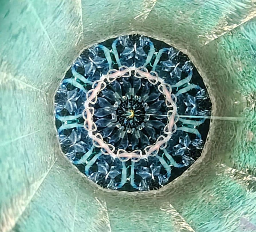 万華鏡★佐々木茉友★氷雨★オイル★作家 カレイドスコープ