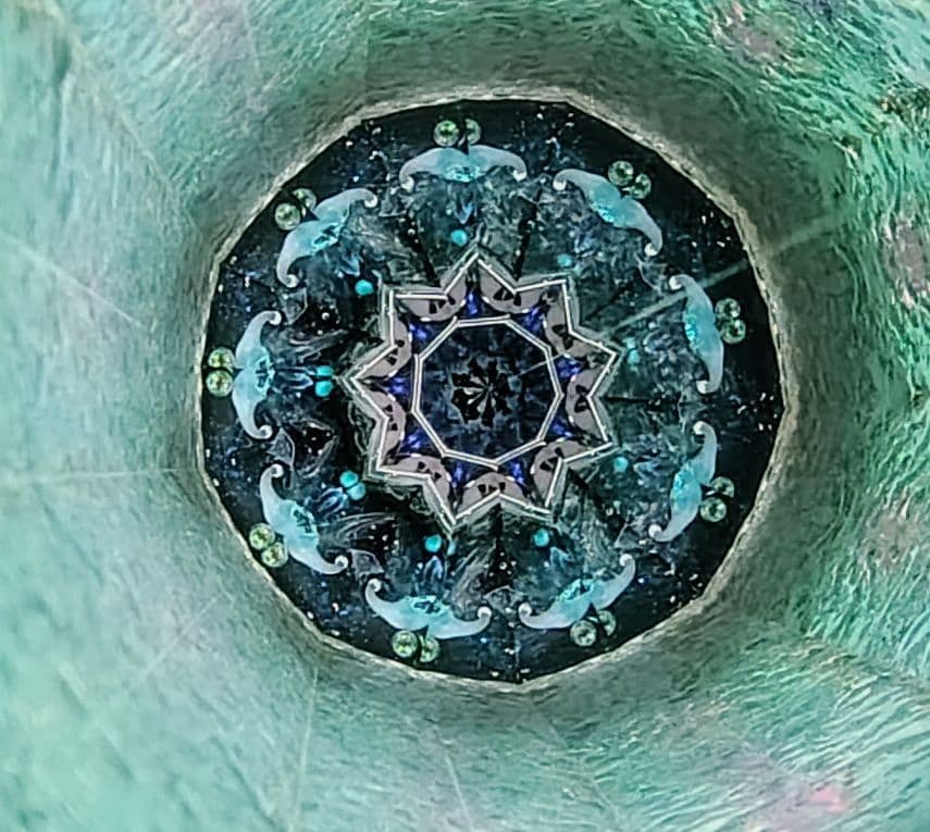 万華鏡★佐々木茉友★氷雨★オイル★作家 カレイドスコープ