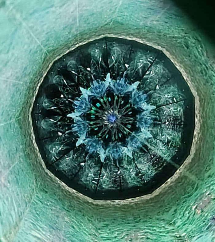 万華鏡★佐々木茉友★氷雨★オイル★作家 カレイドスコープ