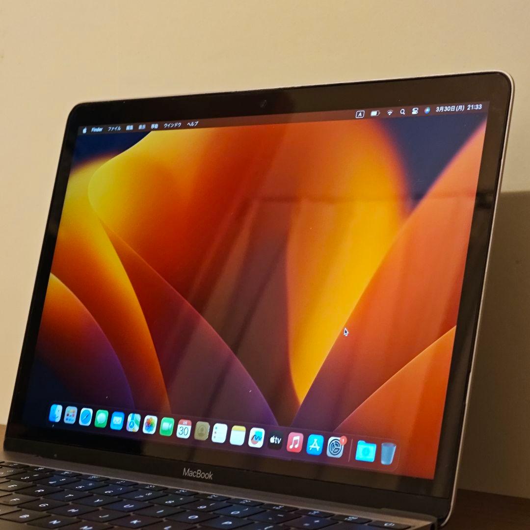 美品！ MacBook 12インチ 2017 i7/16GB/512GB US
