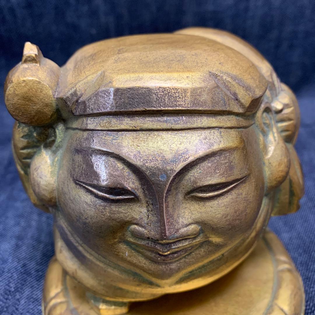 平櫛田中 大黒天 ブロンズ像　高さ約12cm 重さ約2.7kg