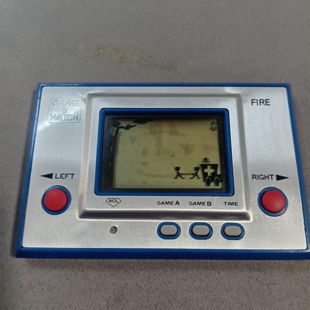激レア ゲームウォッチ FIRE(ファイア) 当時物 レトロ