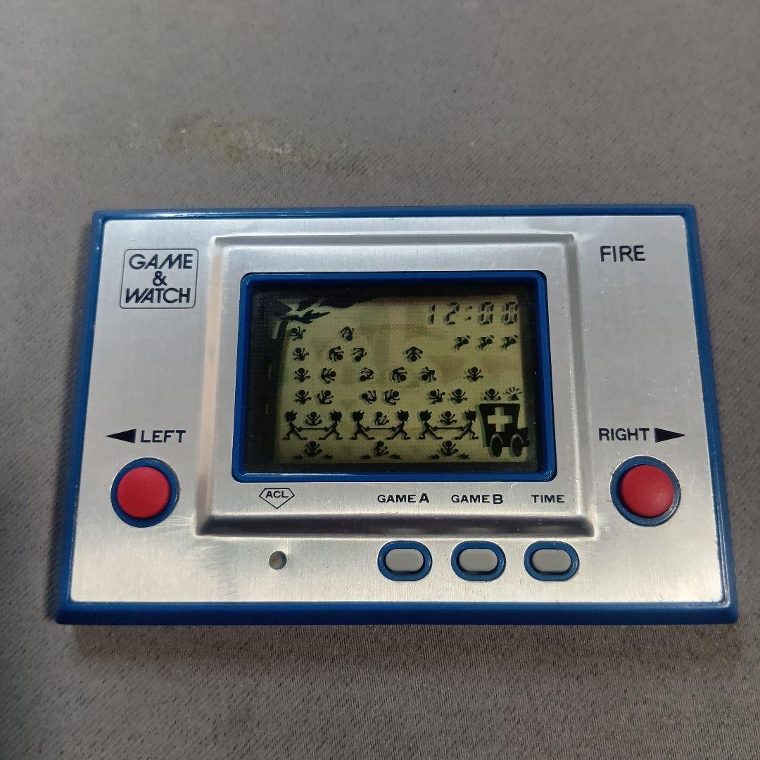 激レア ゲームウォッチ FIRE(ファイア) 当時物 レトロ