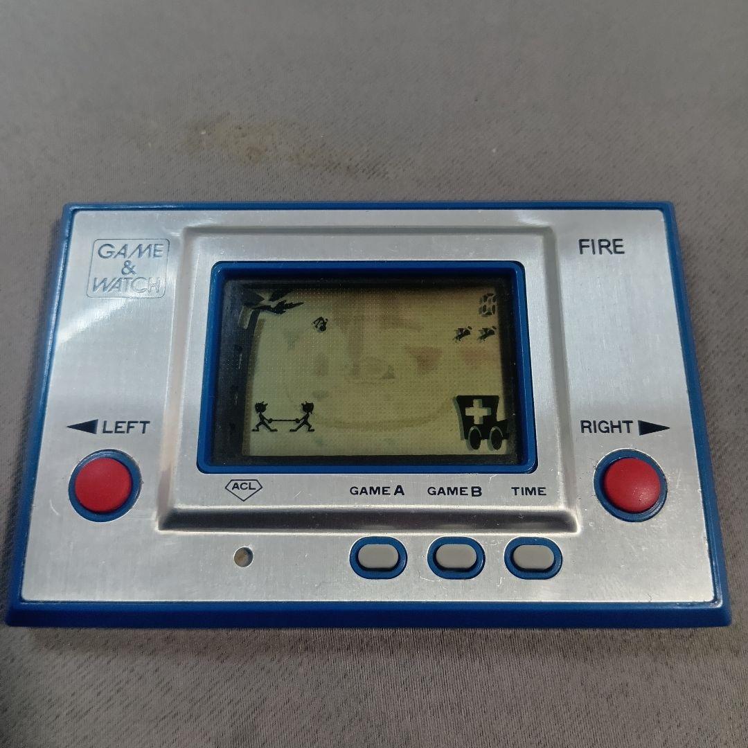 激レア ゲームウォッチ FIRE(ファイア) 当時物 レトロ