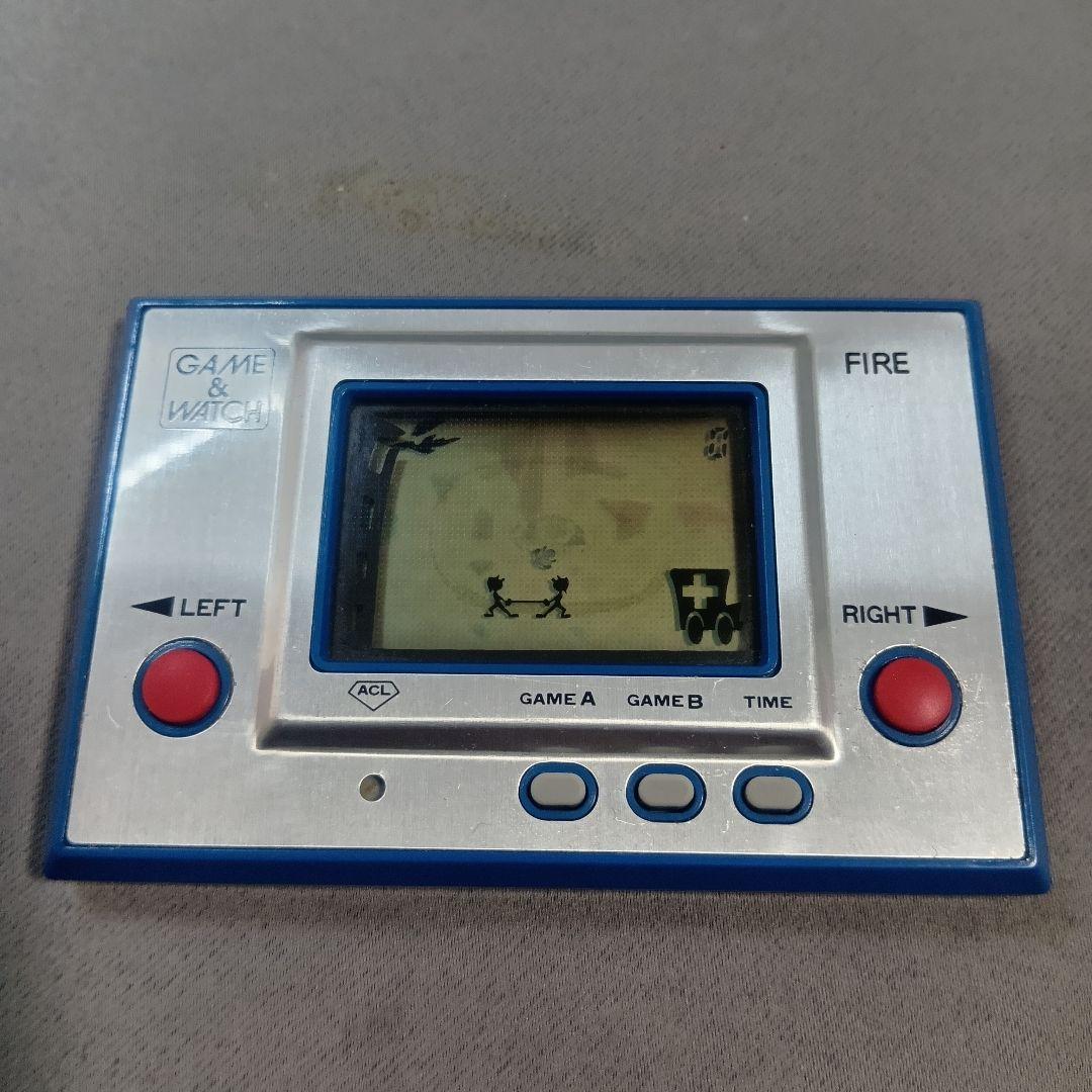 激レア ゲームウォッチ FIRE(ファイア) 当時物 レトロ