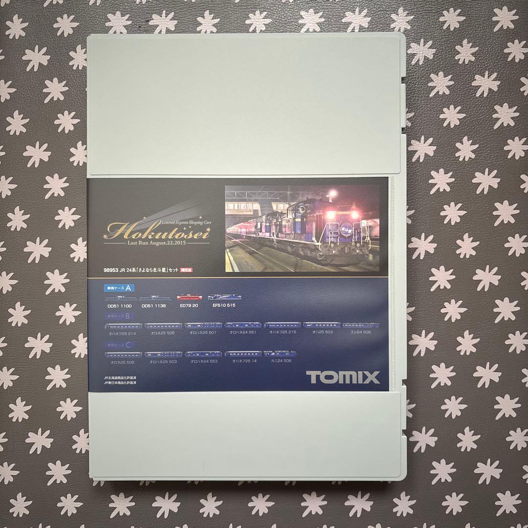 TOMIX、JR24系さよなら北斗星セット(限定品)