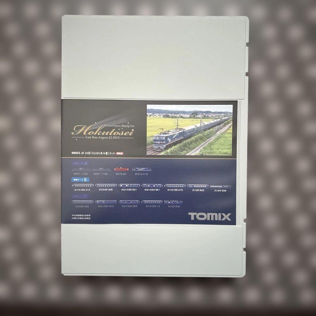 TOMIX、JR24系さよなら北斗星セット(限定品)