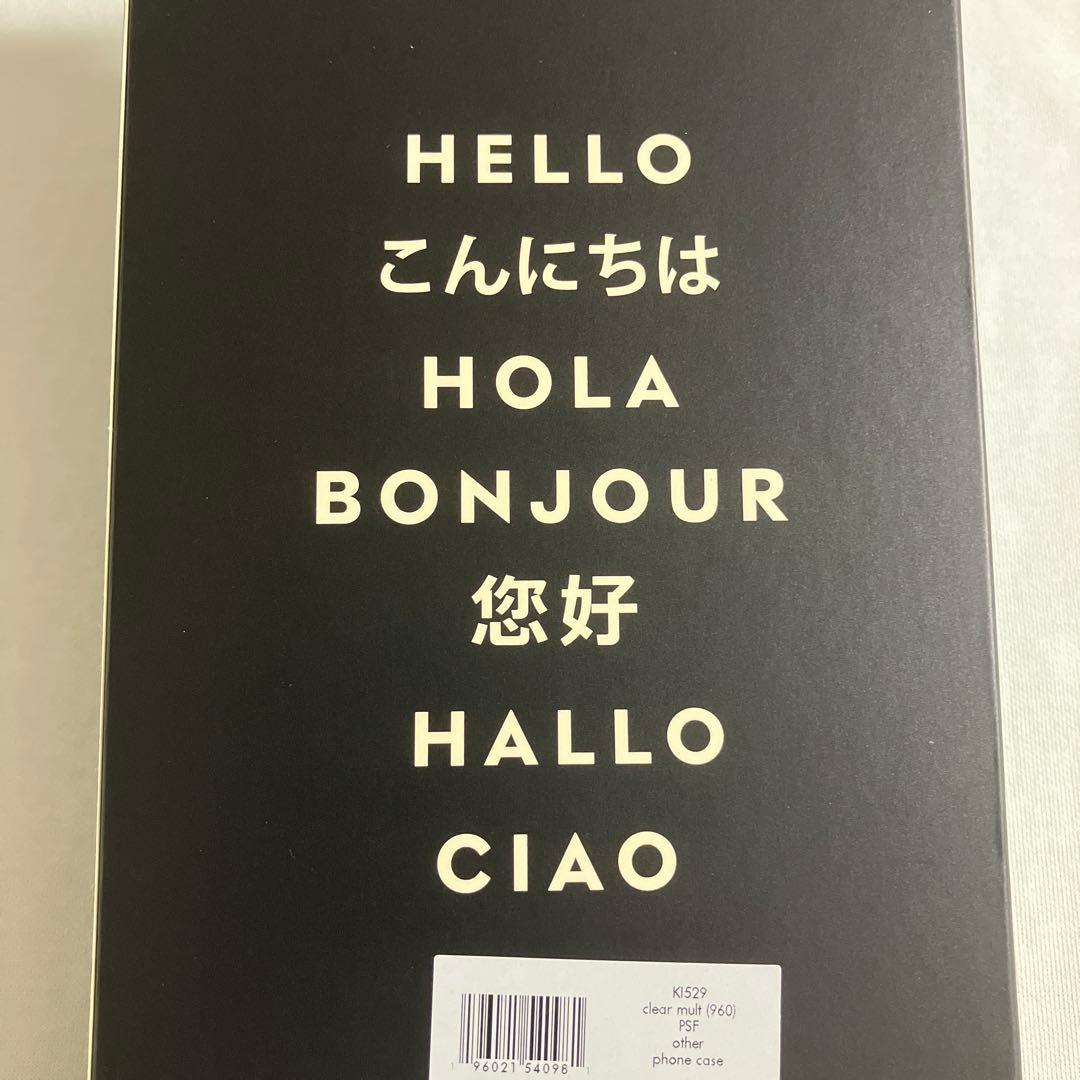 新品　未使用　ケイトスペード　iPhone15promax フラワー　花柄　ラメ