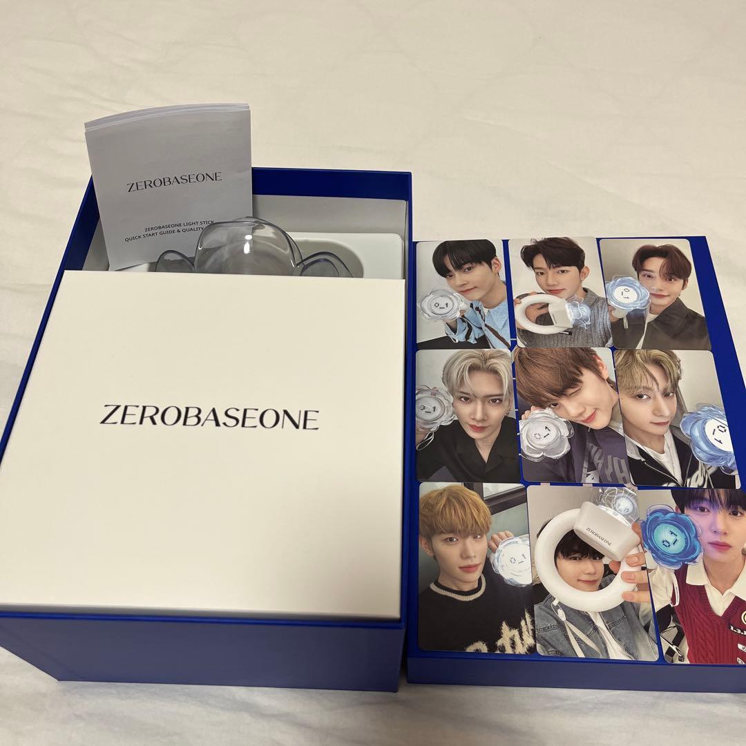 ZEROBASONE ペンライト トレカ ゼベワン　zb1