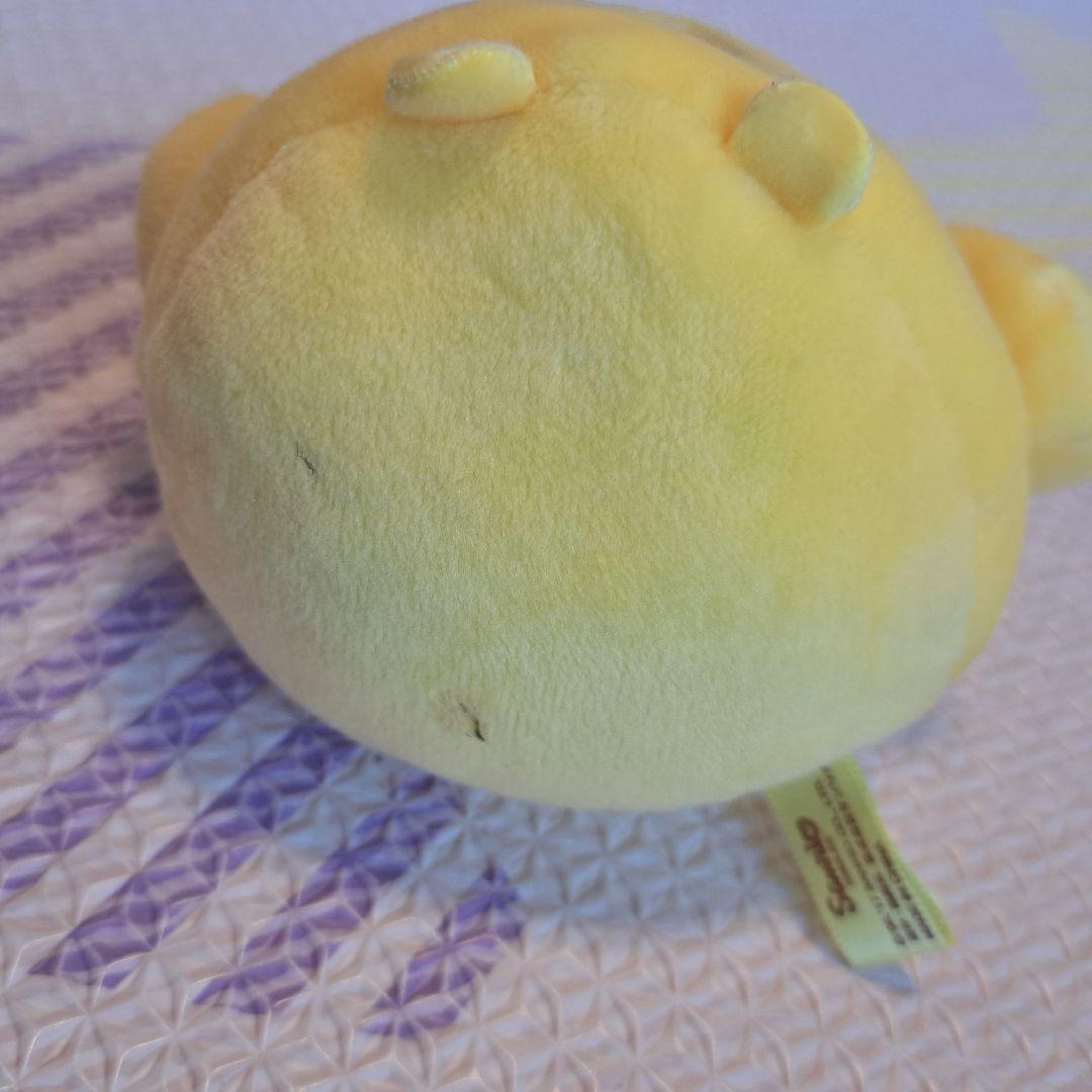 ポムポムプリン　もちもちコロコロ　王冠付き　おひげ　ぬいぐるみ　髭　ストラップ