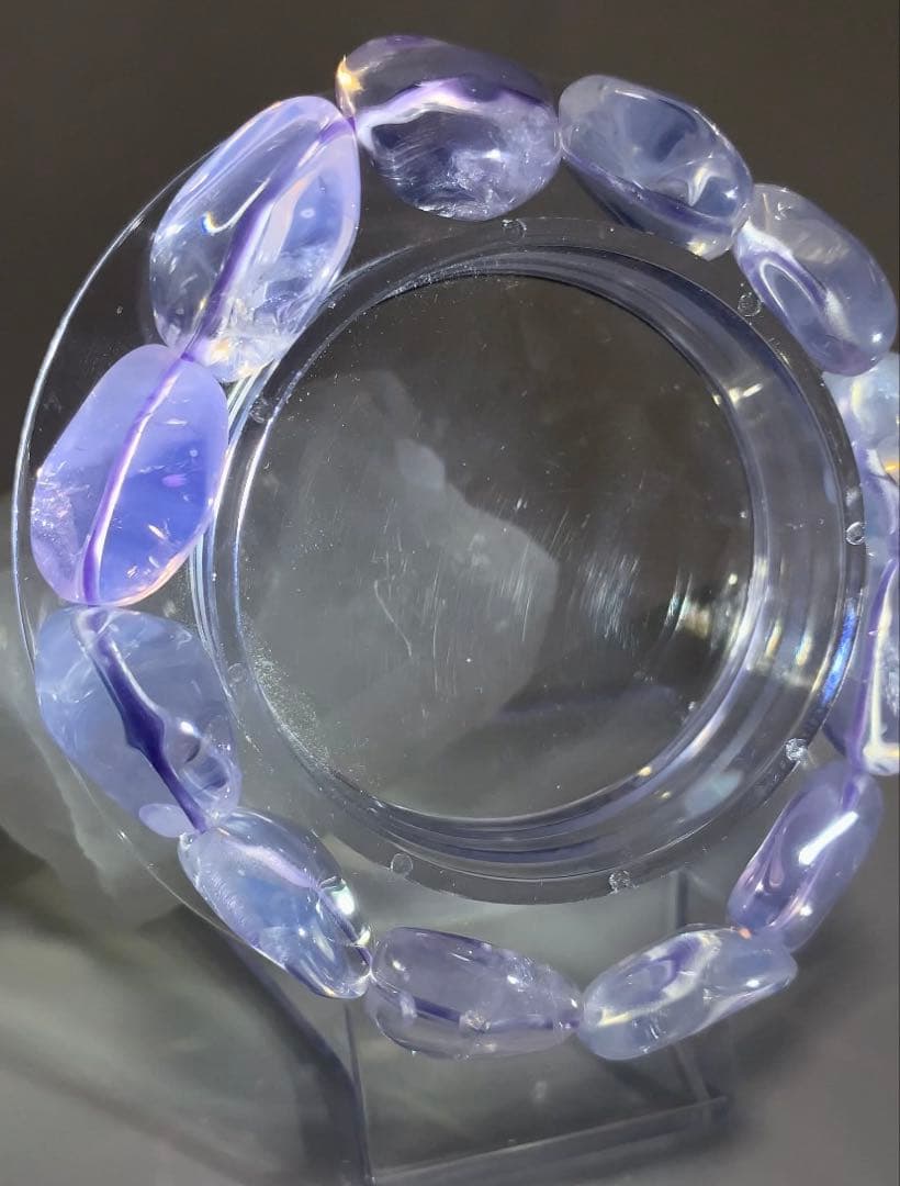 ⭐️ゆうこ様⭐️癒しのパワー強め❣️ 高品質スコロライト　ブレスレット　レインボー