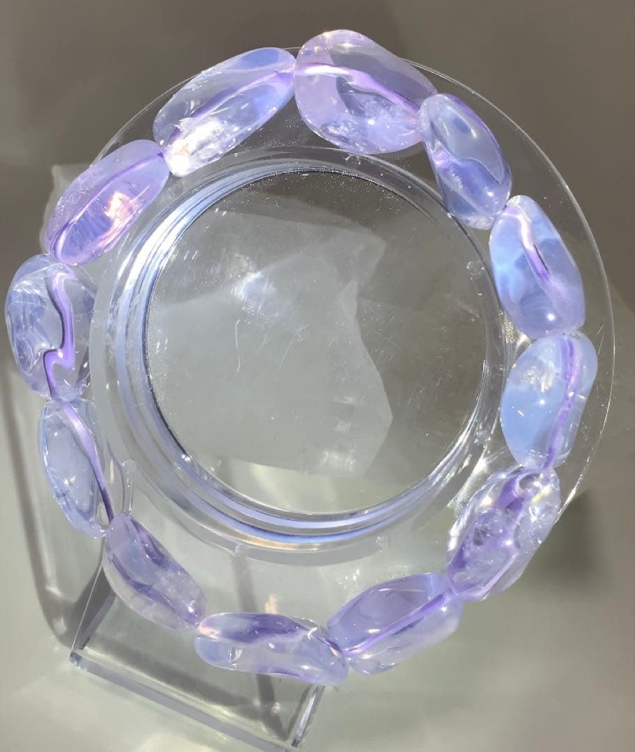 ⭐️ゆうこ様⭐️癒しのパワー強め❣️ 高品質スコロライト　ブレスレット　レインボー