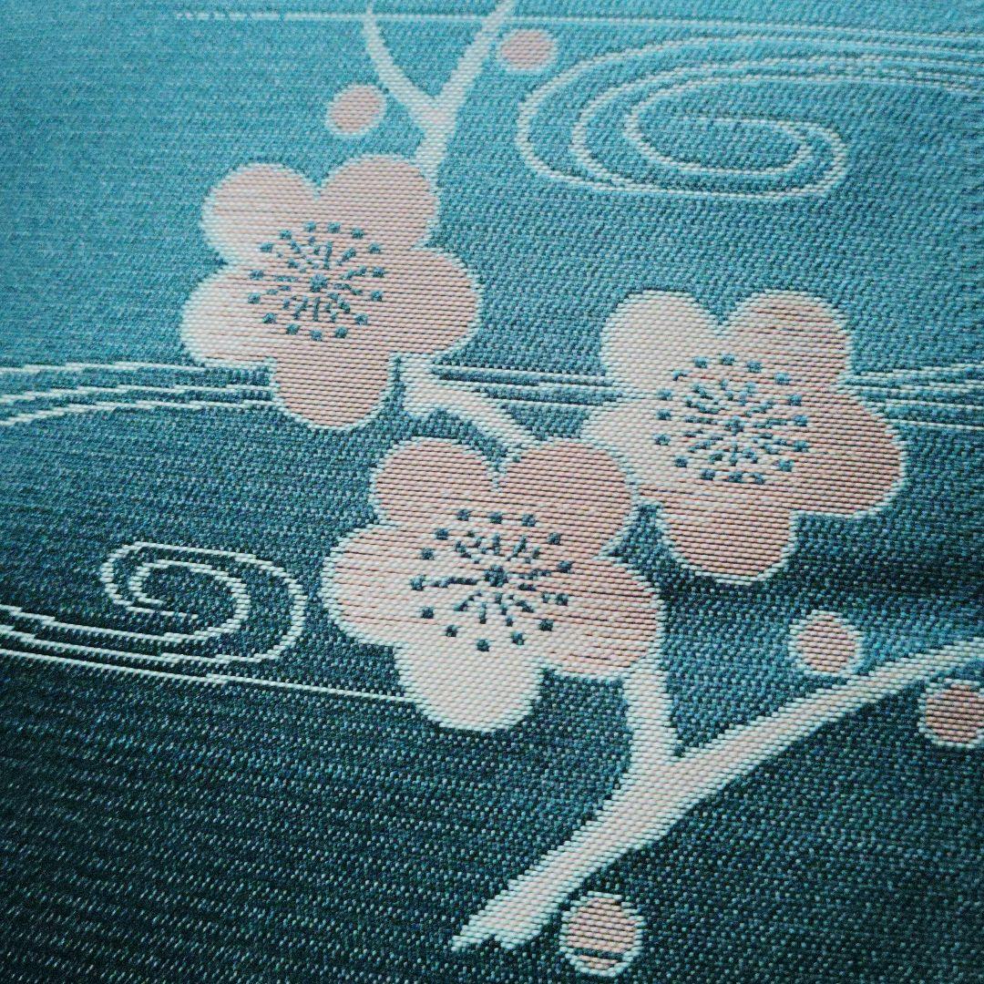 特製　グリーン　花模様　婚礼座布団高級品　5枚 仏間和室　冠婚葬祭