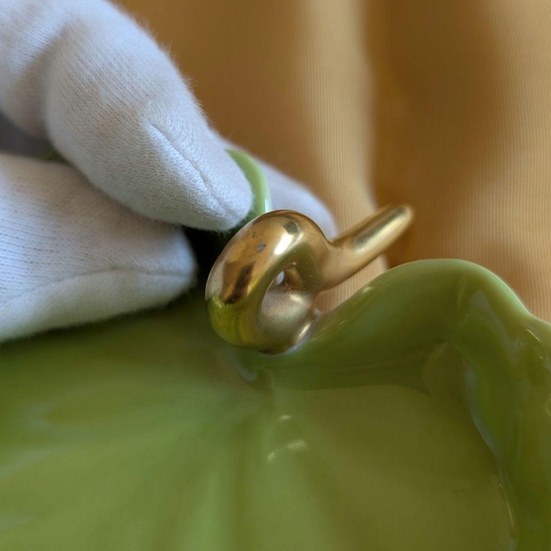 ヘレンド ワンダーパーク カエルコレクション ロータスディッシュ(L)