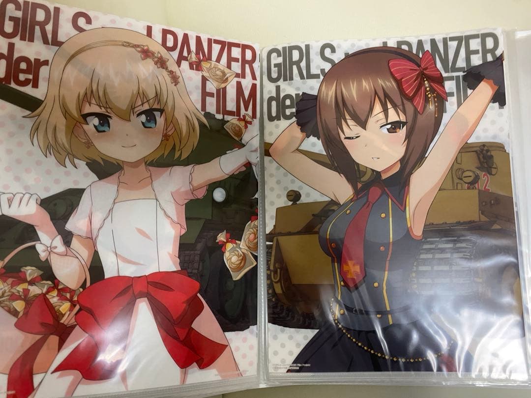 ガールズ&パンツァー　博覧会クリアファイル　24枚