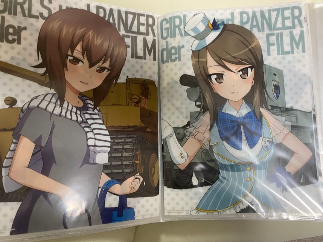 ガールズ&パンツァー　博覧会クリアファイル　24枚