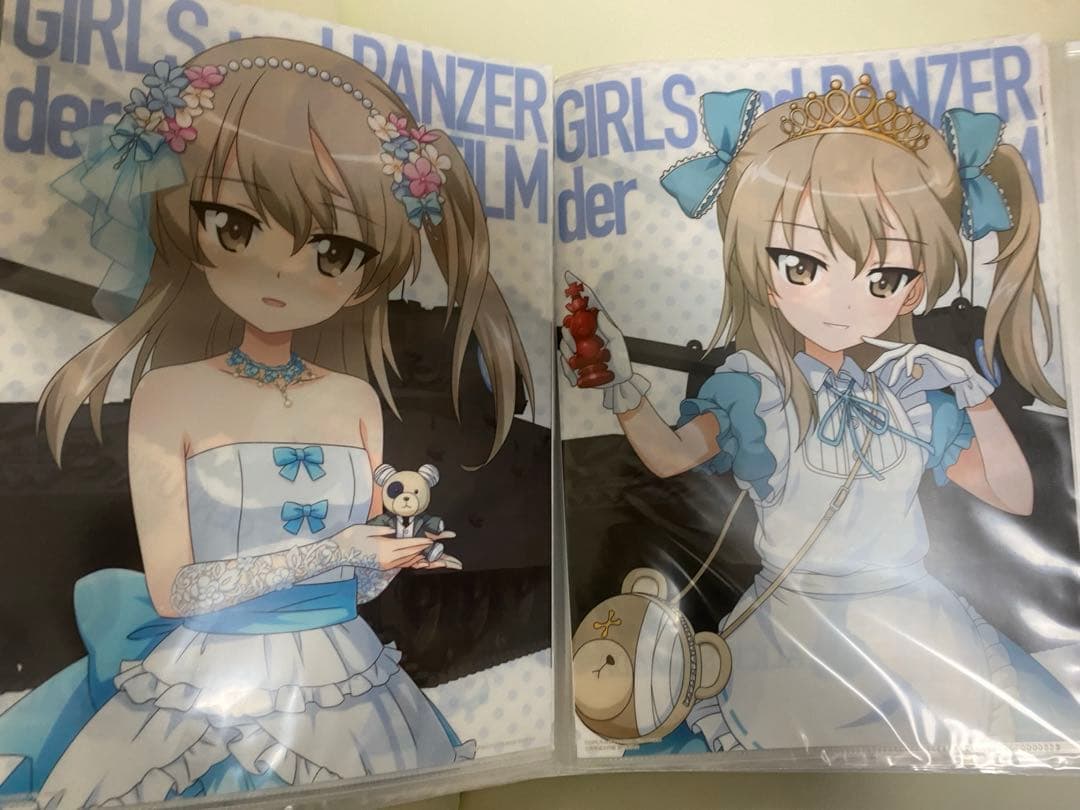 ガールズ&パンツァー　博覧会クリアファイル　24枚
