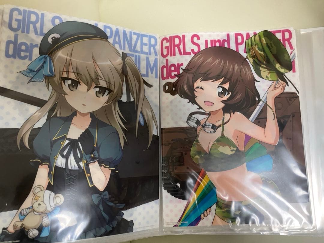 ガールズ&パンツァー　博覧会クリアファイル　24枚