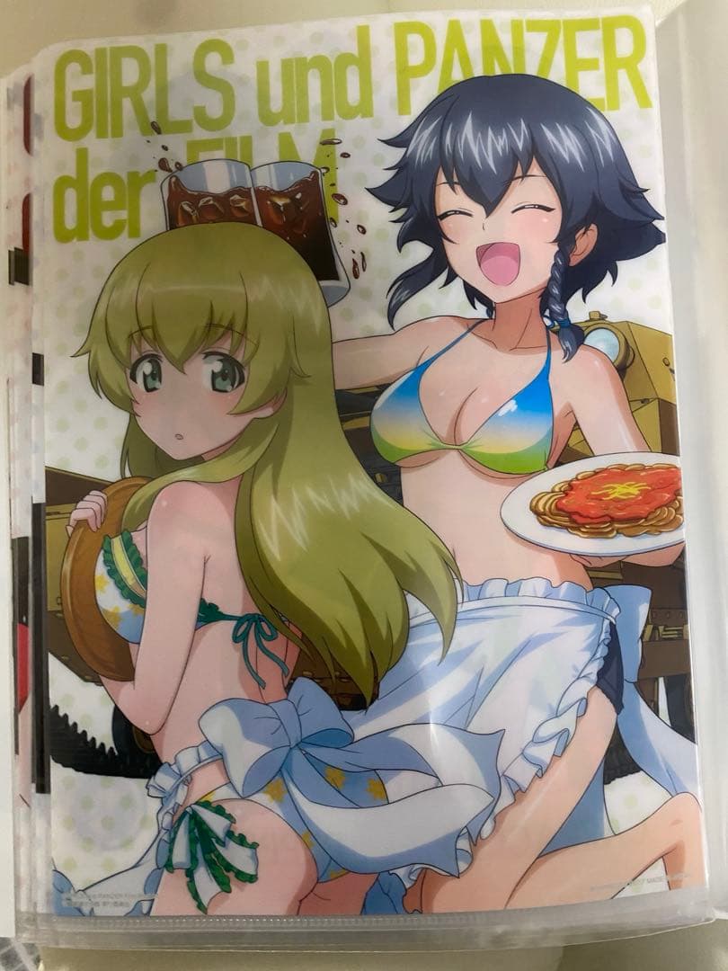 ガールズ&パンツァー　博覧会クリアファイル　24枚