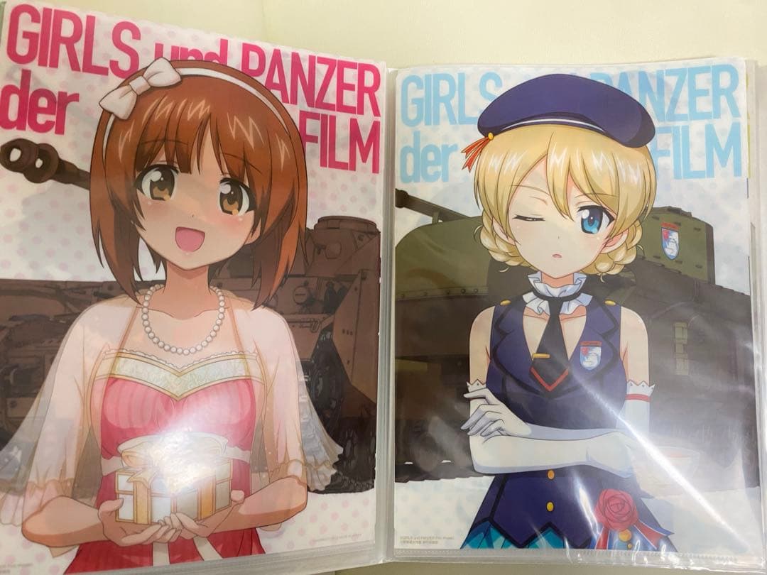 ガールズ&パンツァー　博覧会クリアファイル　24枚