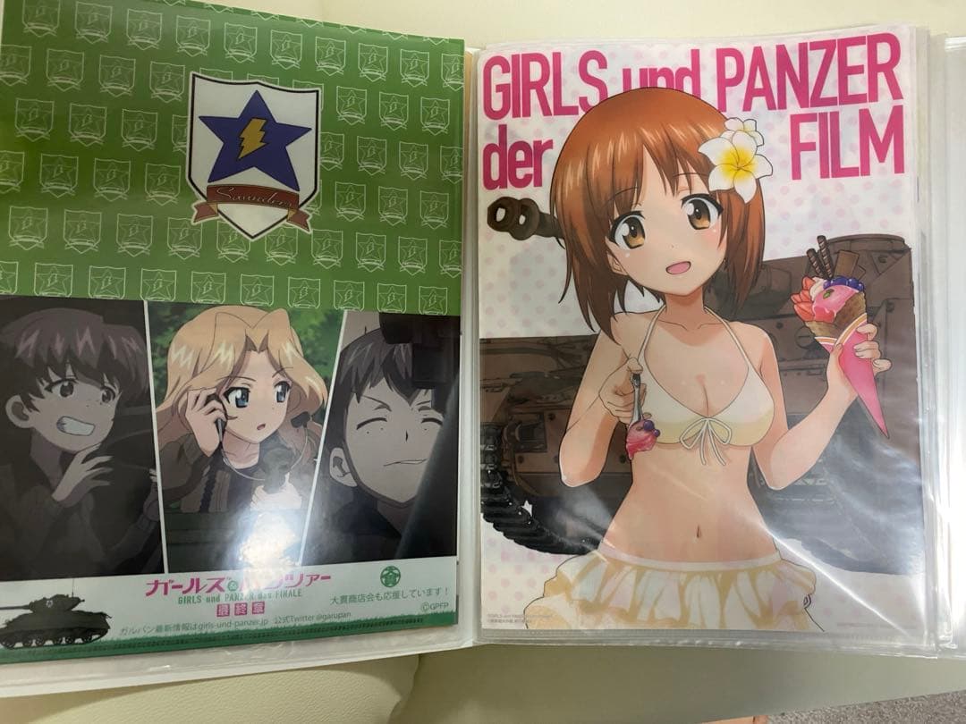 ガールズ&パンツァー　博覧会クリアファイル　24枚