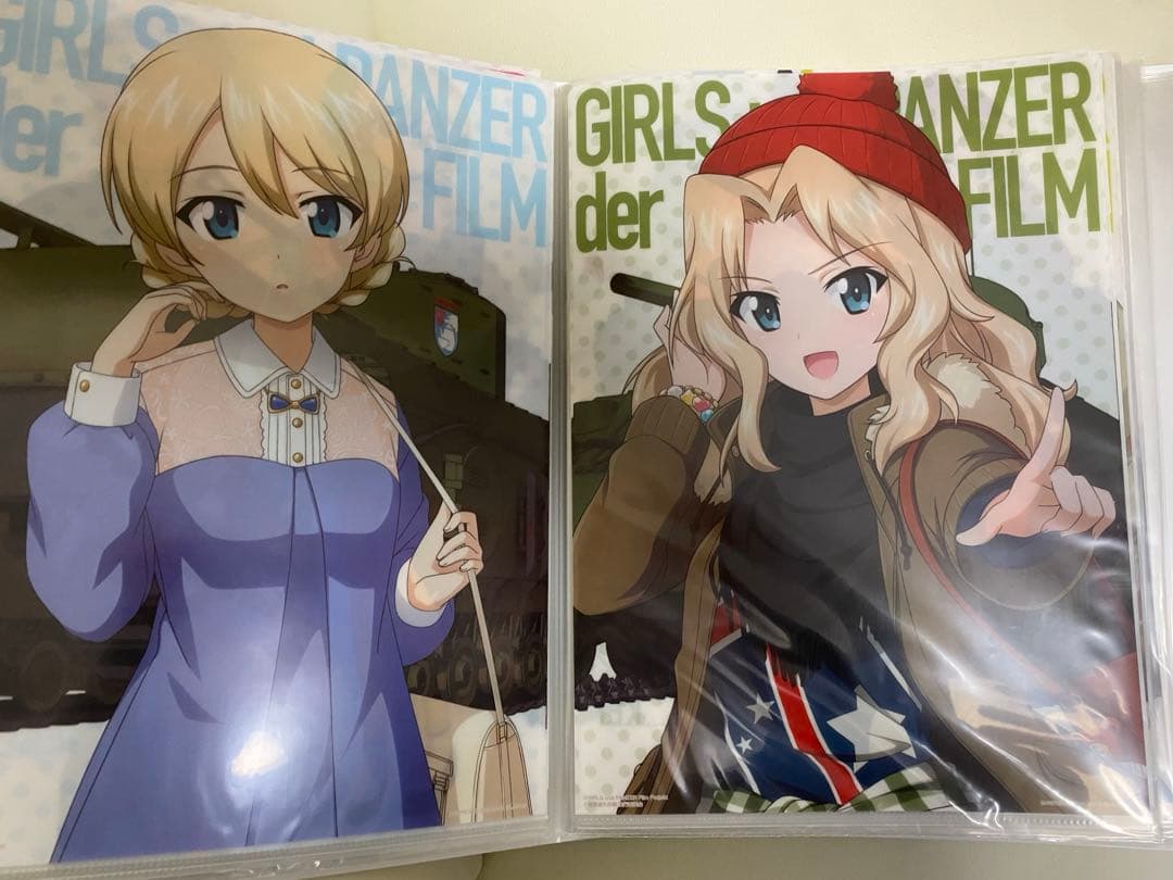 ガールズ&パンツァー　博覧会クリアファイル　24枚