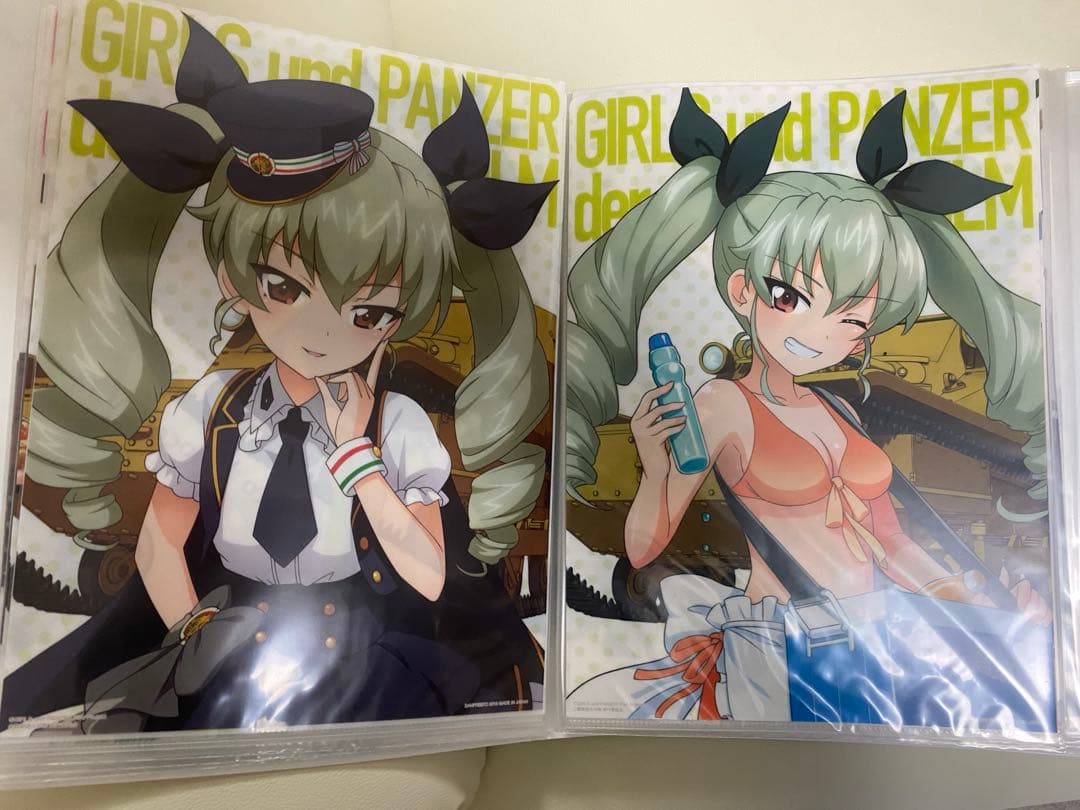 ガールズ&パンツァー　博覧会クリアファイル　24枚