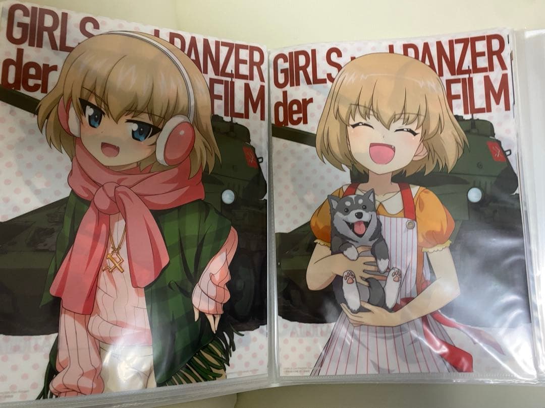 ガールズ&パンツァー　博覧会クリアファイル　24枚
