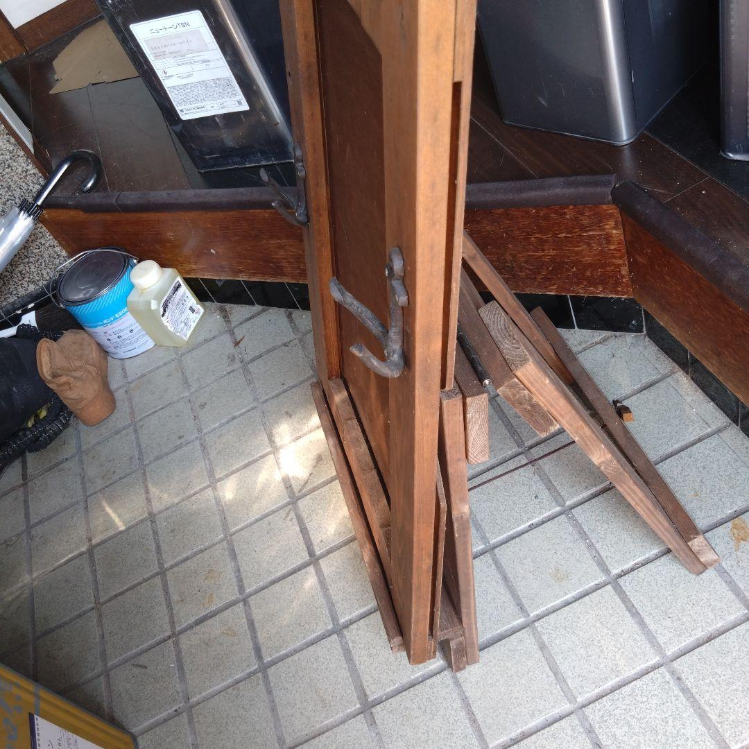 木製折りたたみ式ディスプレイボード