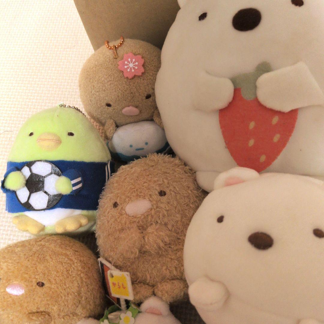 サンエックス　すみっコぐらし　てのりぬいぐるみ　マスコット　おまとめ売り