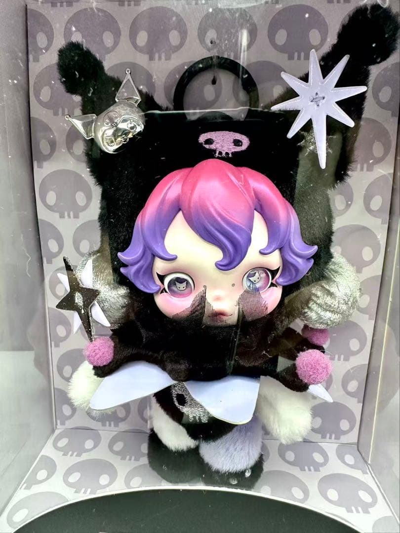 スカルパンダXG&クロミ&マイメロディ 3点セットぬいぐるみペンダント