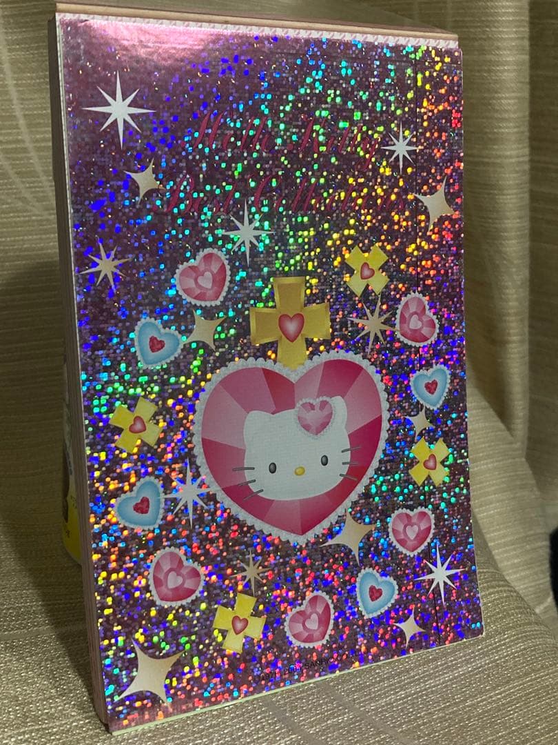 ハローキティキラキラメモ帳 &キティちゃん 水族館メモ帳 イルカショー2点激レア