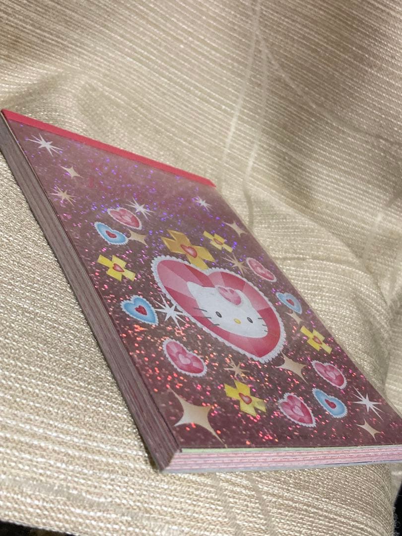 ハローキティキラキラメモ帳 &キティちゃん 水族館メモ帳 イルカショー2点激レア