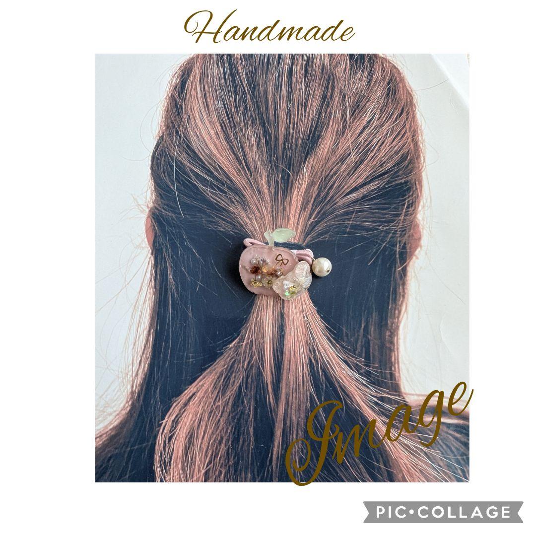 ハイジ様お取り置き№4001 2セット商品(530円)レジンヘアゴム