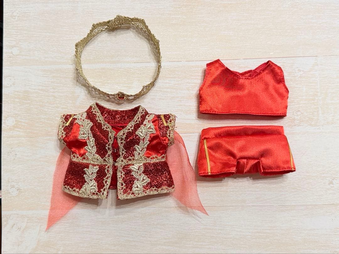 【オーダー】ぬい服　気球白、1stドーム赤王子様　藤原さん