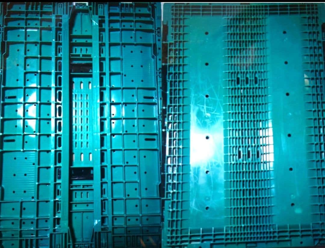 折りたたみ　コンテナ　オレコン　オリコン　×10枚