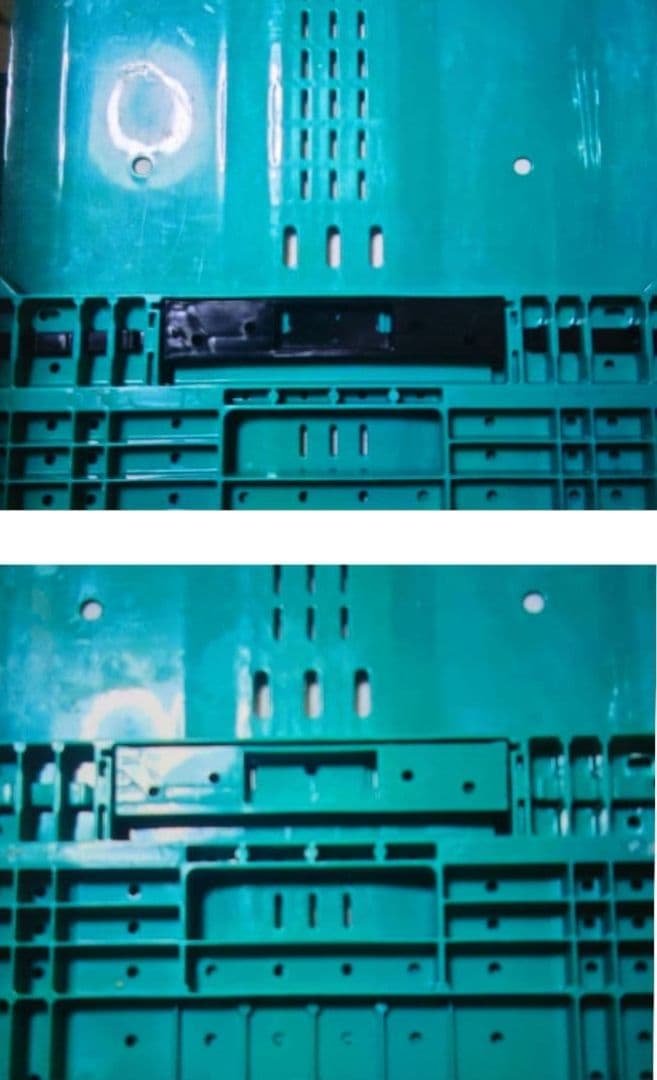 折りたたみ　コンテナ　オレコン　オリコン　×10枚