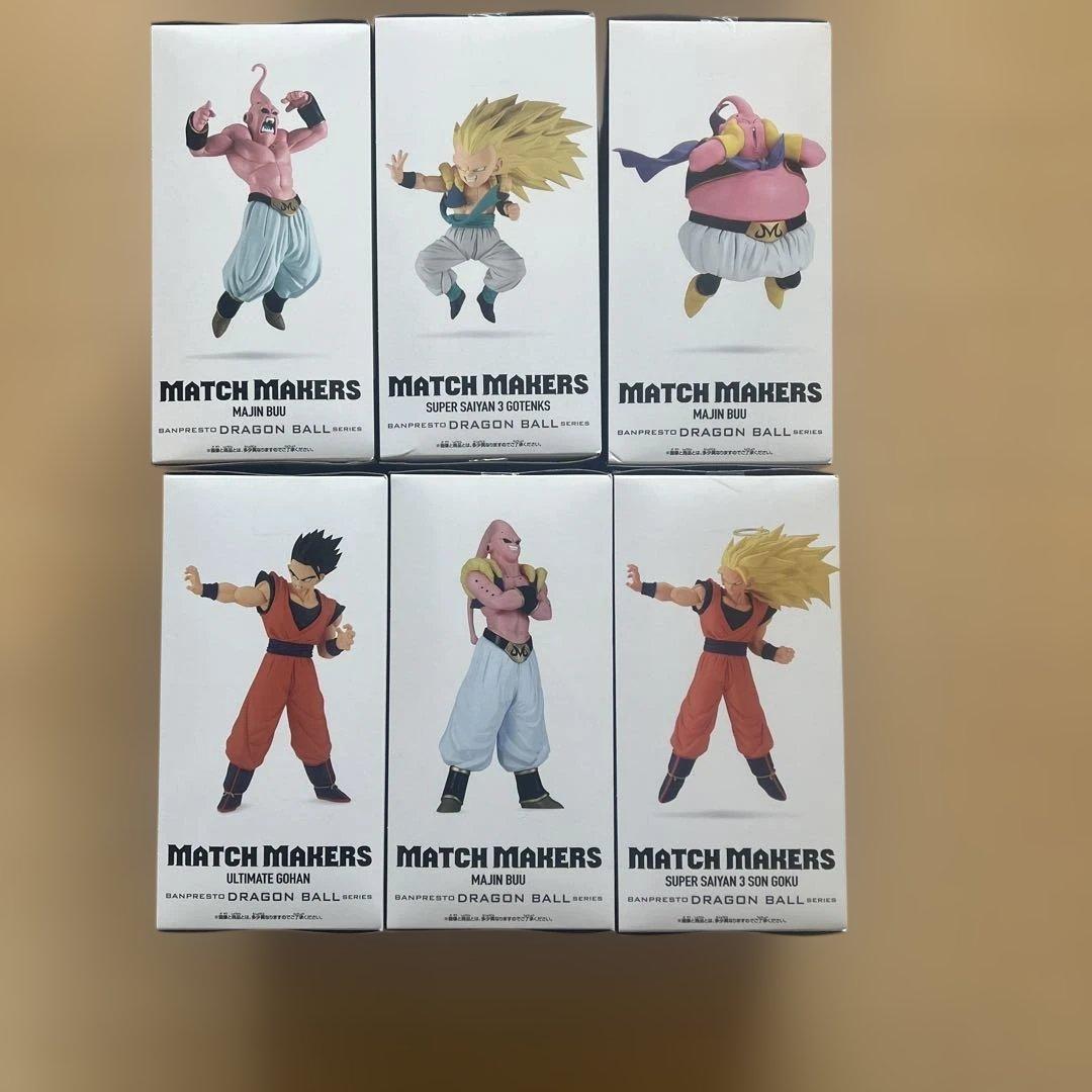 ドラゴンボールＺ　フィギュア　MATCH MAKERS 6体セット