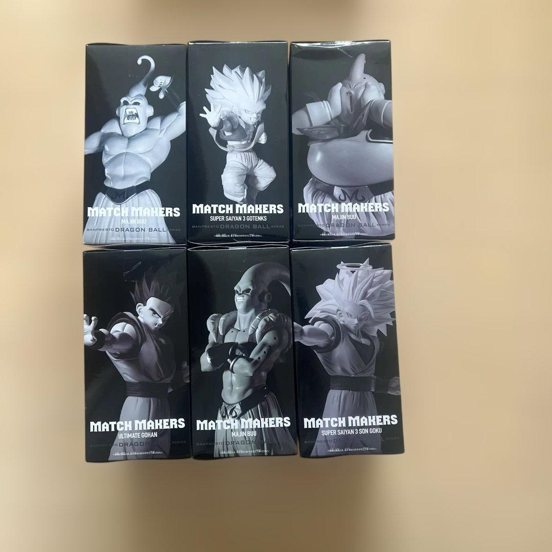 ドラゴンボールＺ　フィギュア　MATCH MAKERS 6体セット