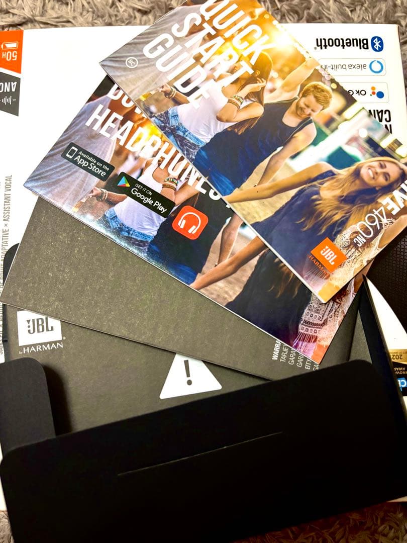 JBL LIVE 460NC ワイヤレスヘッドホン ブラック