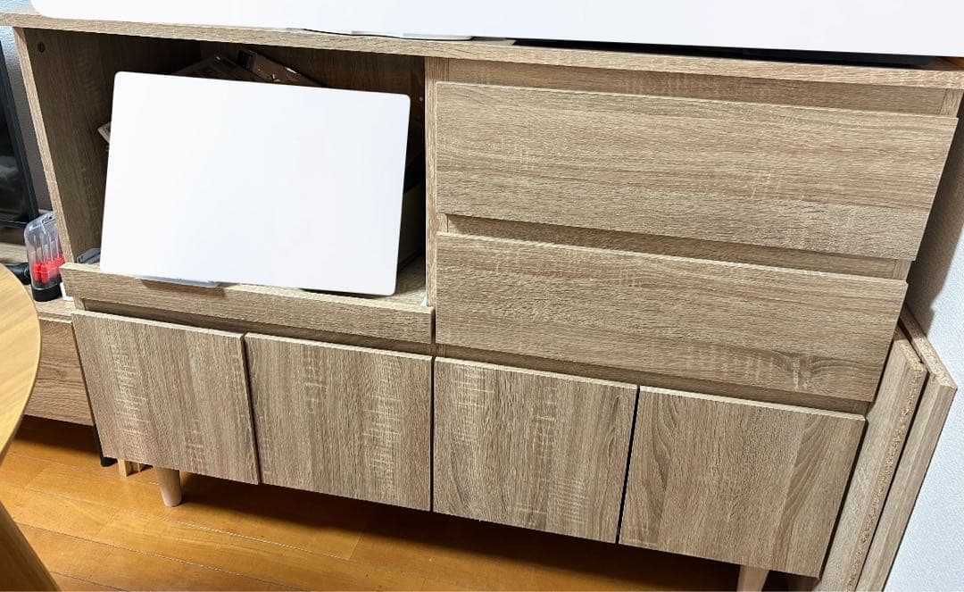 【ゆん】【そのまま梱包】LOWYA レンジボード【8/23以降発送】