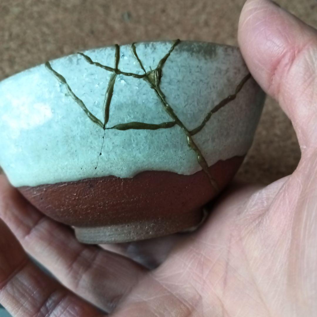 中尾哲彰氏　陶器　ドレッシング皿用他　金継ぎ品