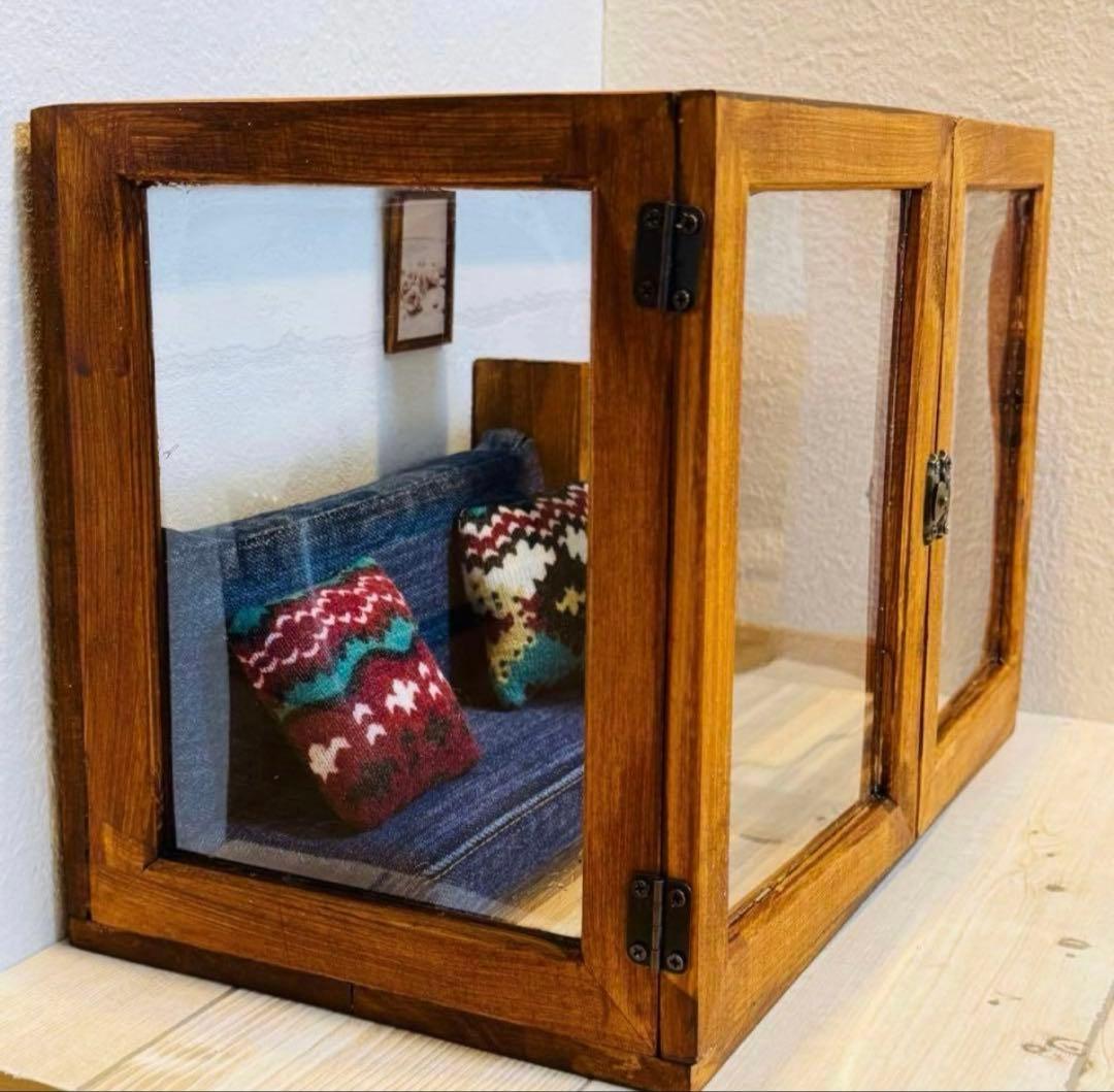 0323b♡ミニチュアキャビネット♡ドールハウス