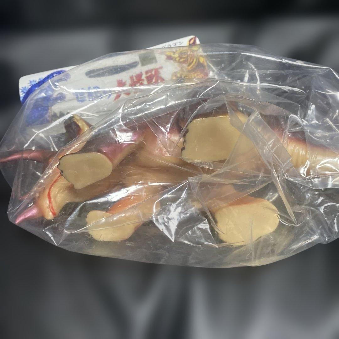 マルサン　昭和恐竜博　角竜トリケラトプス　未開封品　ソフビ