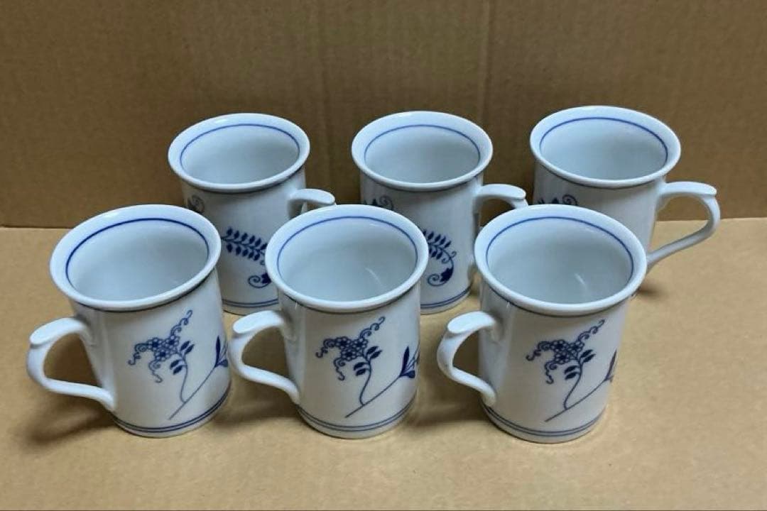 ボヘミア カールスバード ブルーオニオン マグカップ•カップセット