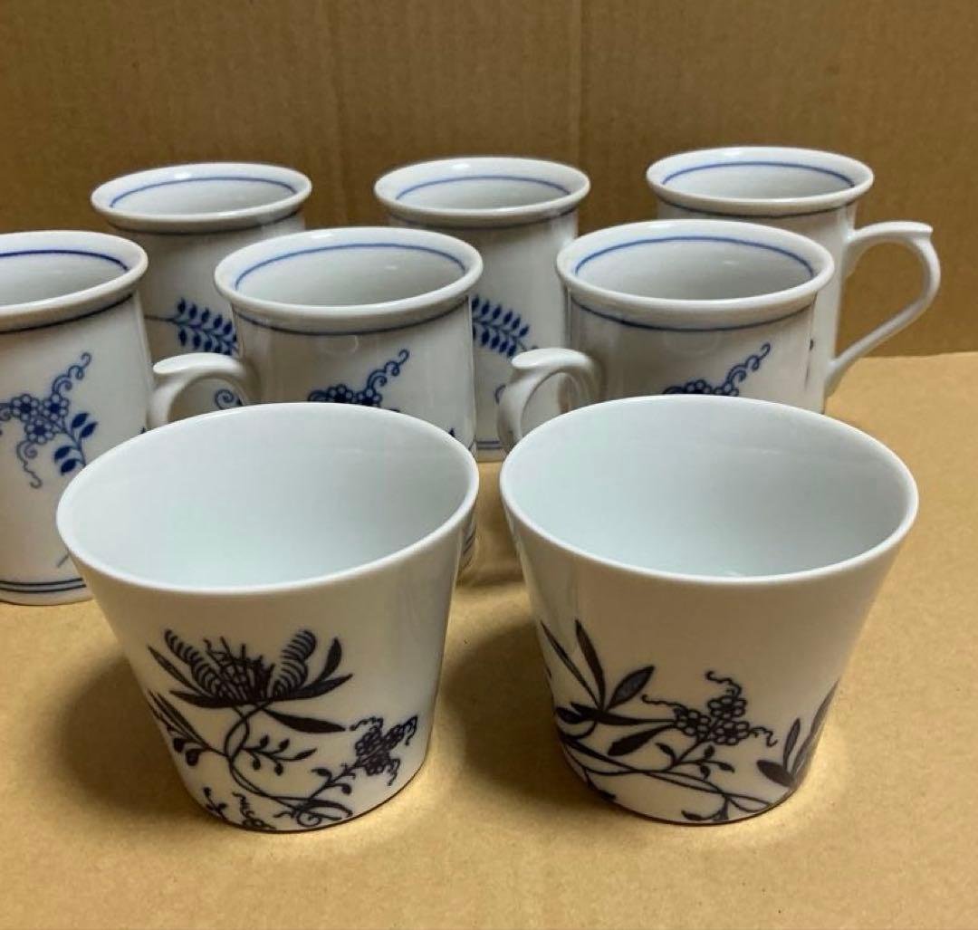 ボヘミア カールスバード ブルーオニオン マグカップ•カップセット