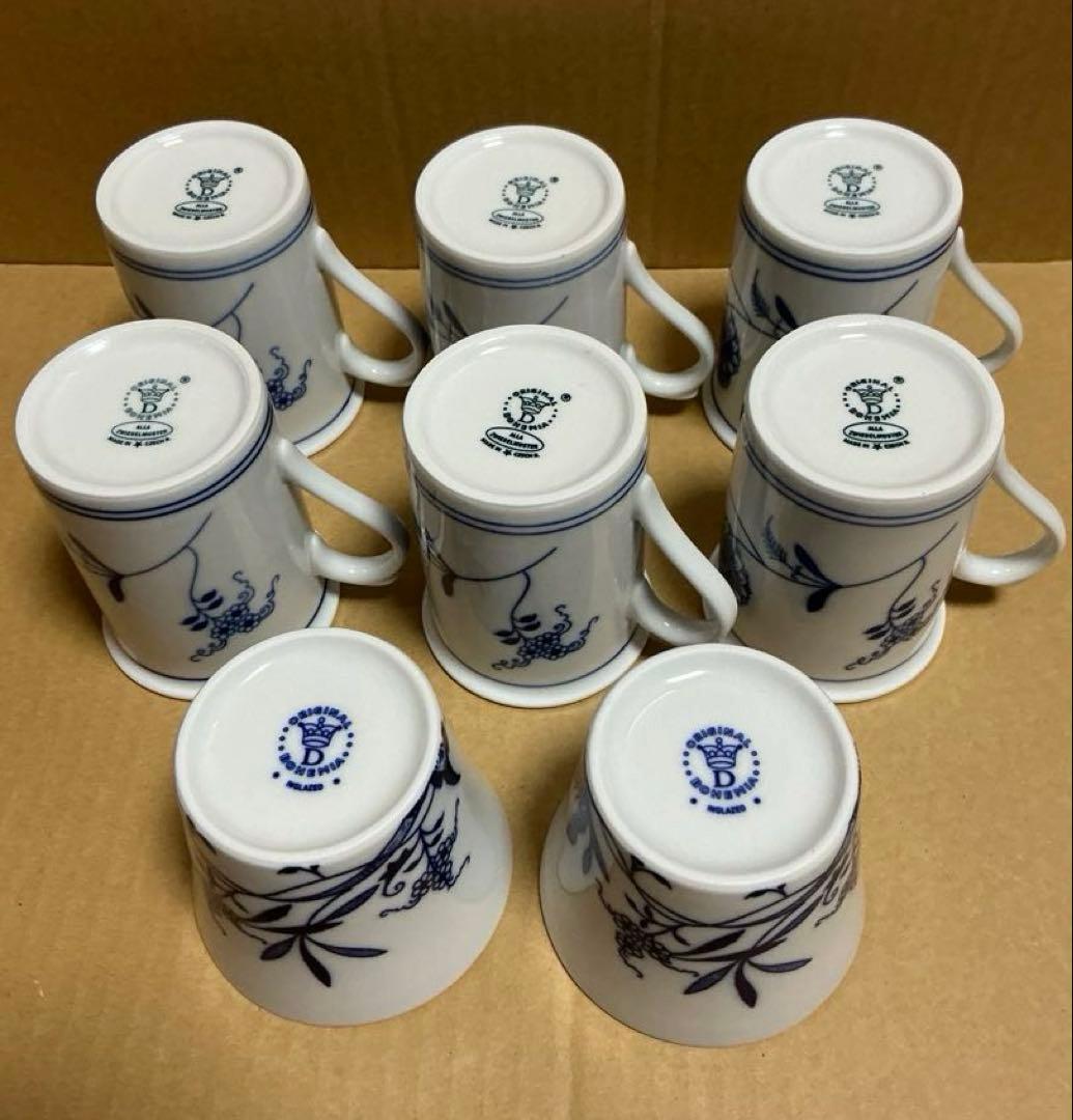 ボヘミア カールスバード ブルーオニオン マグカップ•カップセット