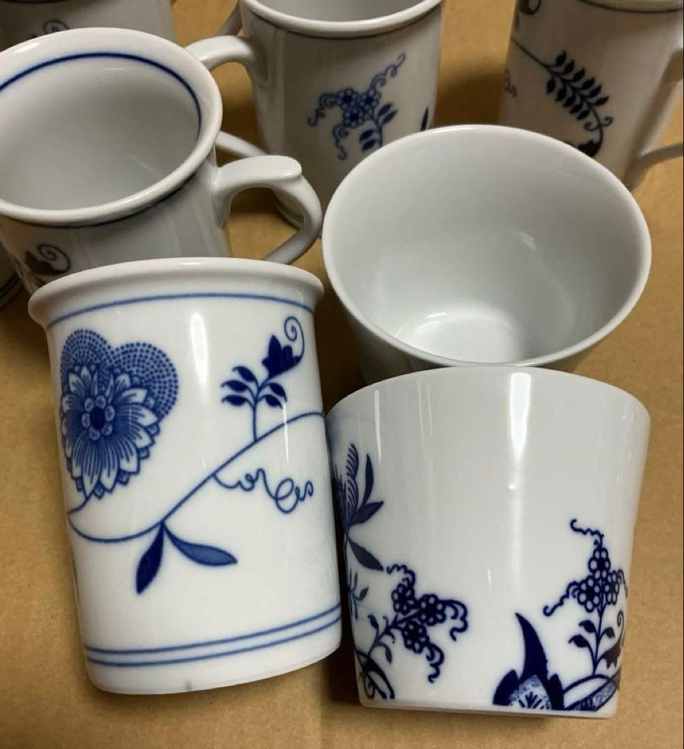 ボヘミア カールスバード ブルーオニオン マグカップ•カップセット